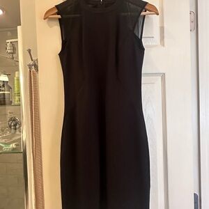 Banana Republic Black Midi Dress